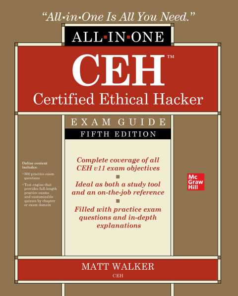 Cover image for book CEH Certified Ethical Hacker All-in-One Exam Guide