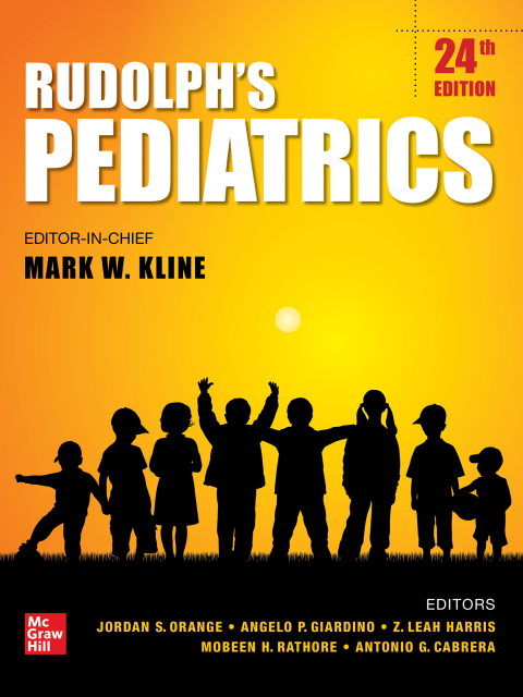 Cover image for book Rudolph's Pediatrics, 24th Edition