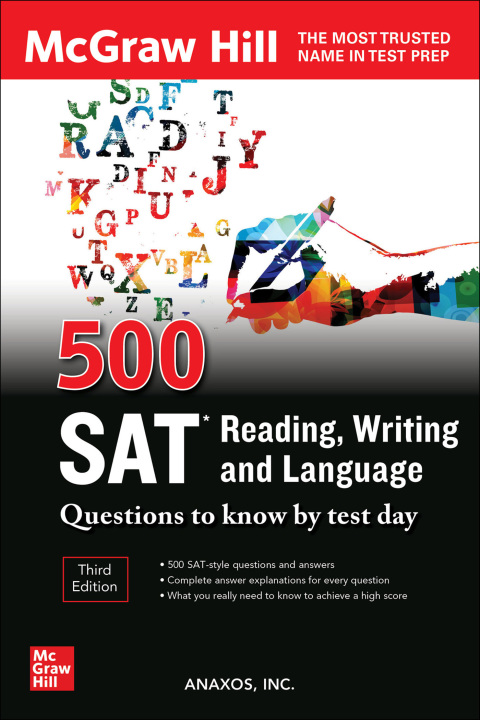 Cover image for book 500 SAT Reading, Writing and Language Questions to Know by Test Day, Third Edition
