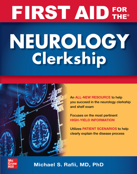Cover image for book First Aid for the Neurology Clerkship