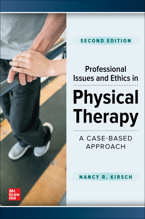 Cover image for book Professional Issues and Ethics in Physical Therapy: A Case-Based Approach