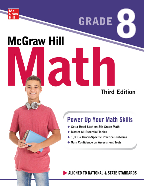 Cover image for book McGraw Hill Math Grade 8, Third Edition