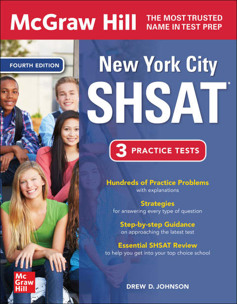 Cover image for book McGraw Hill New York City SHSAT, Fourth Edition