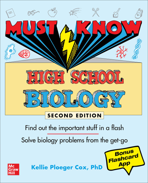 Cover image for book Must Know High School Biology, Second Edition