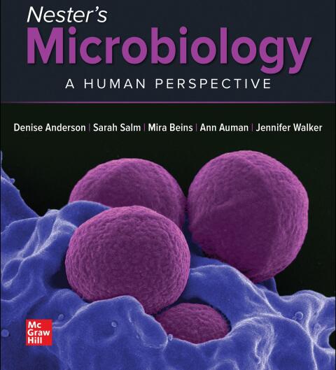 Cover image for book Nester's Microbiology: A Human Perspective, 2024 Release