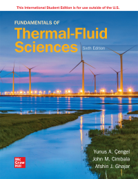 Cover image: Fundamentals of Thermal-Fluid Sciences 6th edition 9781260597585