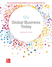 Imagen de portada: ISE Online Access for Global Business Today 12th edition 9781266103148