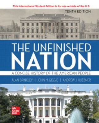 ISE The Unfinished Nation: A Concise History of the American People