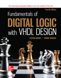 Cover image: Fundamentals of Digital Logic with VHDL Design ISE 4th edition 9781260597783