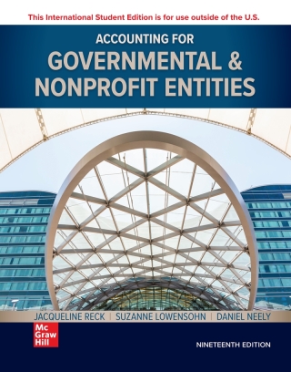 Accounting for Governmental & Nonprofit Entities ISE