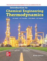 صورة الغلاف: Introduction to Chemical Engineering Thermodynamics 9th edition 9781260597684