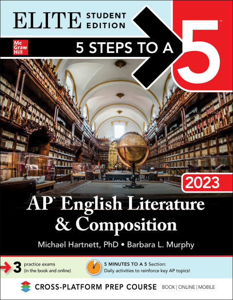 Cover image for book 5 Steps to a 5: AP English Literature and Composition 2023 Elite Student Edition