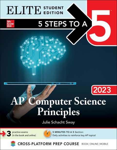 Cover image for book 5 Steps to a 5: AP Computer Science Principles 2023 Elite Student Edition