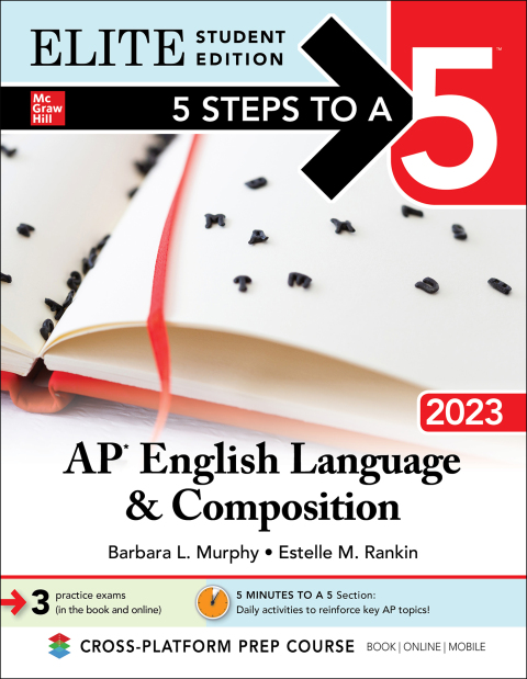 Cover image for book 5 Steps to a 5: AP English Language and Composition 2023 Elite Student Edition