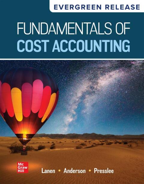 Cover image for book Fundamentals of Cost Accounting: 2025 Release
