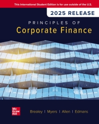Principles of Corporate Finance: 2025 Release ISE