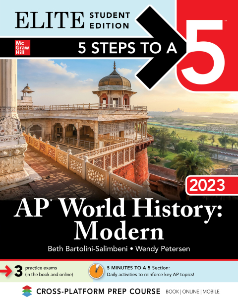 Cover image for book 5 Steps to a 5: AP World History: Modern 2023 Elite Student Edition