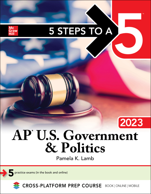 Cover image for book 5 Steps to a 5: AP U.S. Government & Politics 2023
