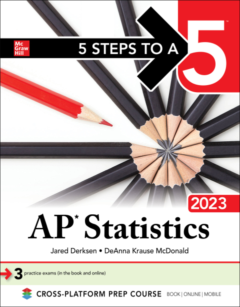 Cover image for book 5 Steps to a 5: AP Statistics 2023