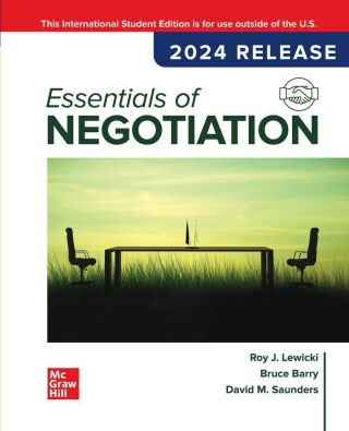 Essentials of Negotiation ISE