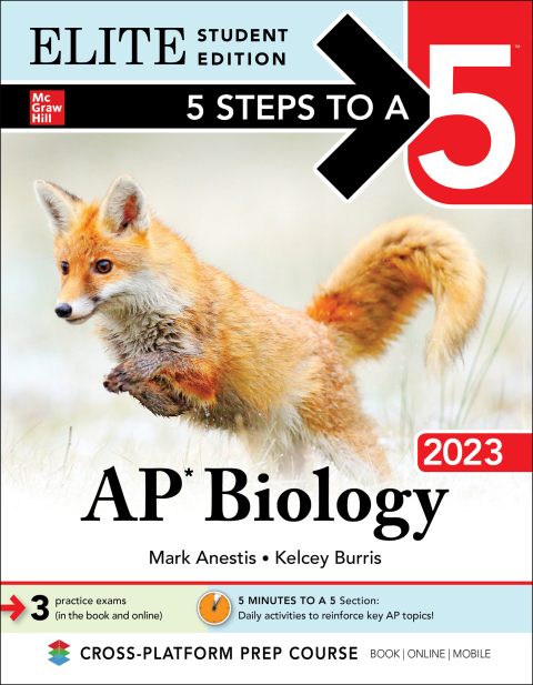 Cover image for book 5 Steps to a 5: AP Biology 2023 Elite Student Edition