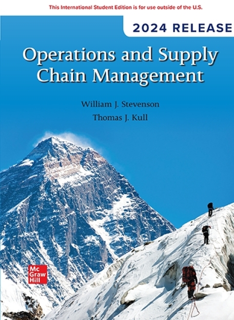 Operations and Supply Chain Management: 2024 Release ISE