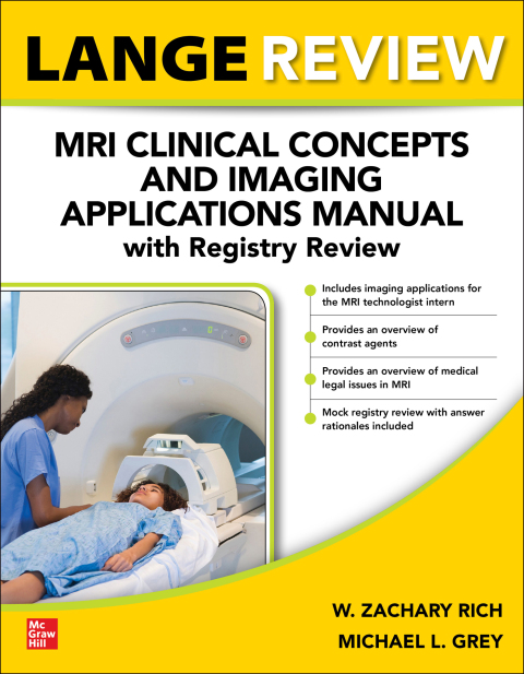 Cover image for book LANGE Review: MRI Clinical Concepts and Imaging Applications Manual with Registry Review