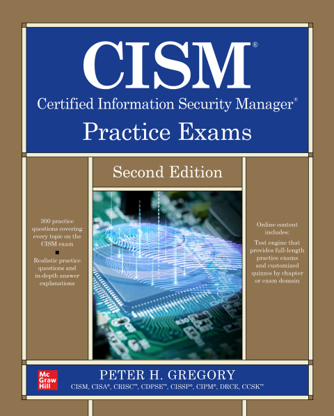 Cover image for book CISM Certified Information Security Manager Practice Exams