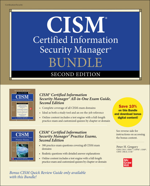 Cover image for book CISM Certified Information Security Manager Bundle, Second Edition