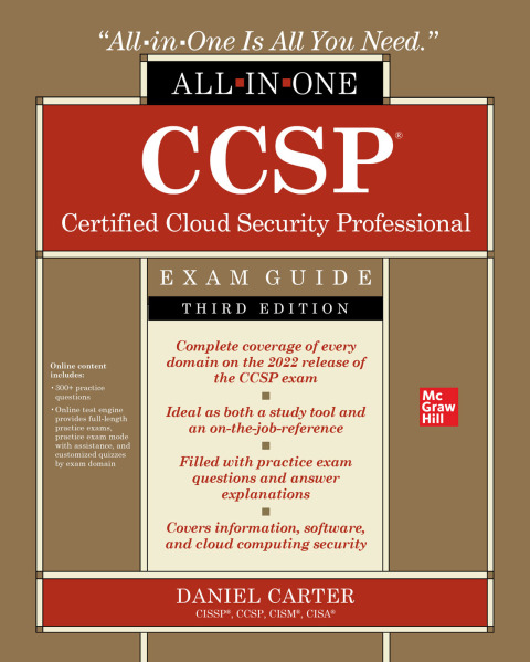 Cover image for book CCSP Certified Cloud Security Professional All-in-One Exam Guide