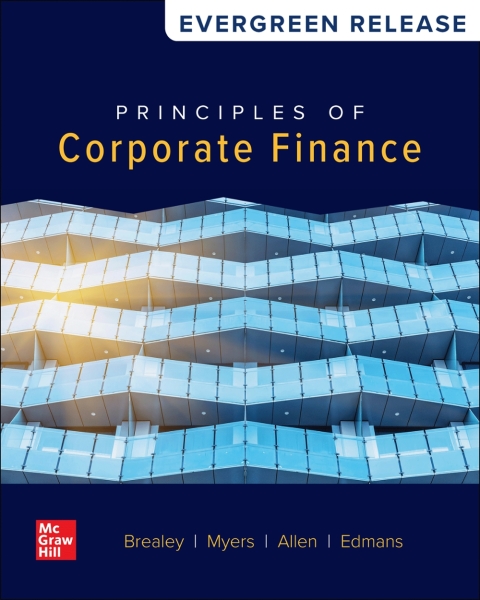 Cover image for book PRIN OF CORP FINC: 2025 RELEASE
