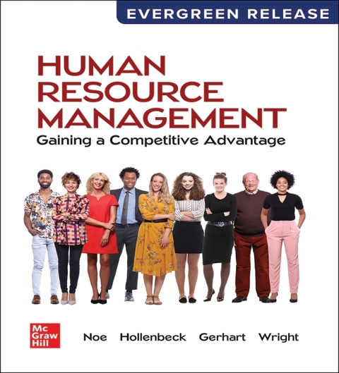 Cover image for book HUMAN RESOURCE MANAGEMENT: GAINING A COMPETITIVE ADVANTAGE: 2025 RELEASE
