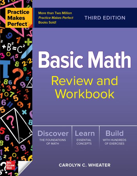 Cover image for book Practice Makes Perfect: Basic Math Review and Workbook