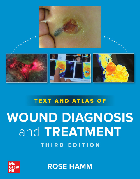 Cover image for book Text and Atlas of Wound Diagnosis and Treatment