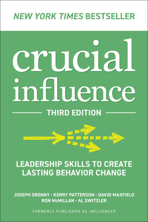 Reflowable Crucial Influence: Leadership Skills to Create Lasting Behavior Change; $22.00