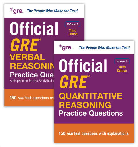 Cover image for book Official GRE Value Combo, Third Edition