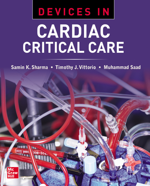Cover image for book Devices in Cardiac Critical Care