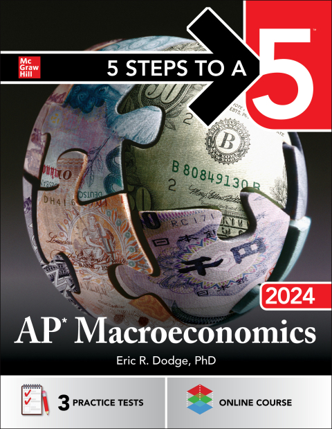 Cover image for book 5 Steps to a 5: AP Macroeconomics 2024