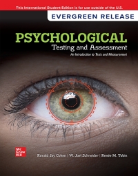 Exercises in Psychological Testing and Assessment: 2025 Release ISE