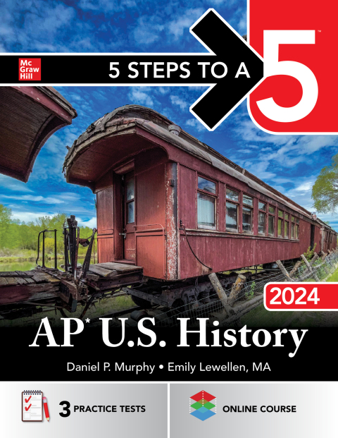 Cover image for book 5 Steps to a 5: AP U.S. History 2024