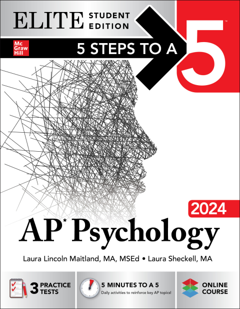 Cover image for book 5 Steps to a 5: AP Psychology 2024 Elite Student Edition