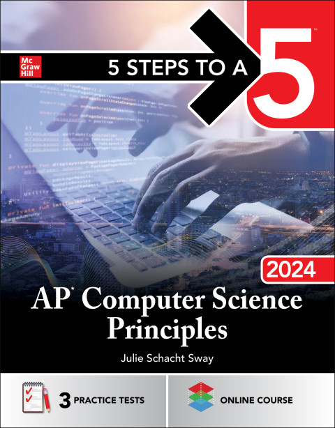 Cover image for book 5 Steps to a 5: AP Computer Science Principles 2024