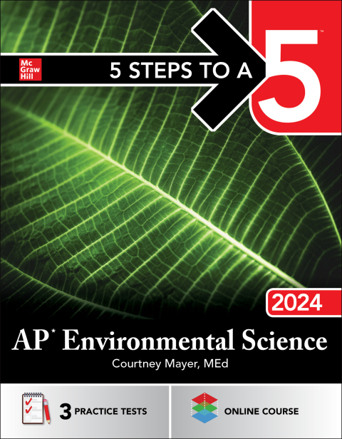 Cover image for book 5 Steps to a 5: AP Environmental Science 2024
