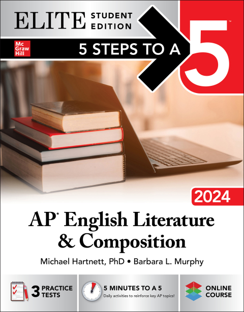 Cover image for book 5 Steps to a 5: AP English Literature and Composition 2024 Elite Student Edition