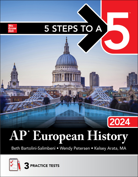 Cover image for book 5 Steps to a 5: AP European History 2024