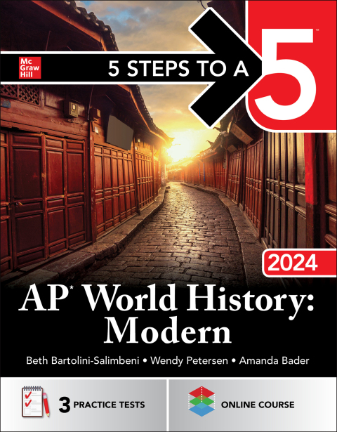 Cover image for book 5 Steps to a 5: AP World History: Modern 2024