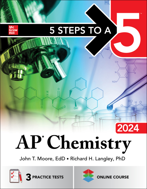 Cover image for book 5 Steps to a 5: AP Chemistry 2024