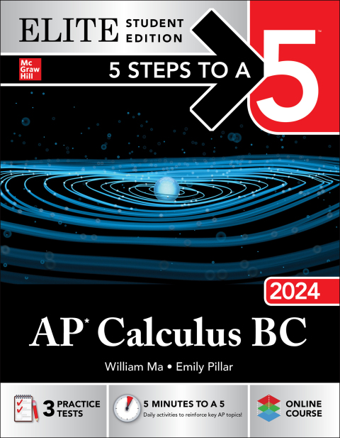 Cover image for book 5 Steps to a 5: AP Calculus BC 2024 Elite Student Edition