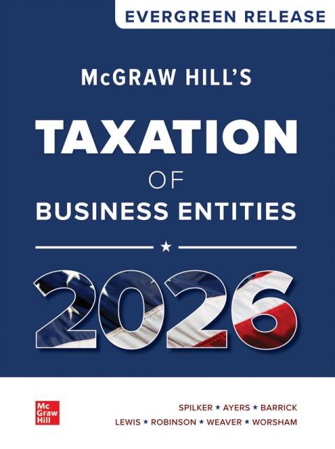Cover image for book McGraw Hill's Taxation of Business Entities 2026: Evergreen Release