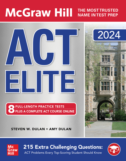 Cover image for book McGraw Hill ACT Elite 2024